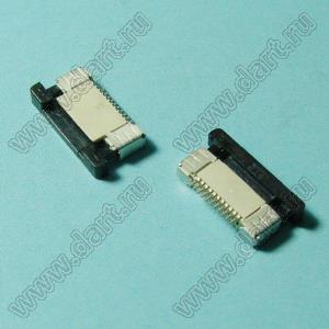 1226-11-03 розетка SMD для плоского шлейфа (FPC); шаг 0,5мм; 11-конт.; контакты сверху
