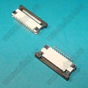 1223-10-02 (AF2K10B*S0T10_Q0Q1) розетка SMD для плоского шлейфа (FPC); шаг 1,0мм; 10-конт.; контакты снизу