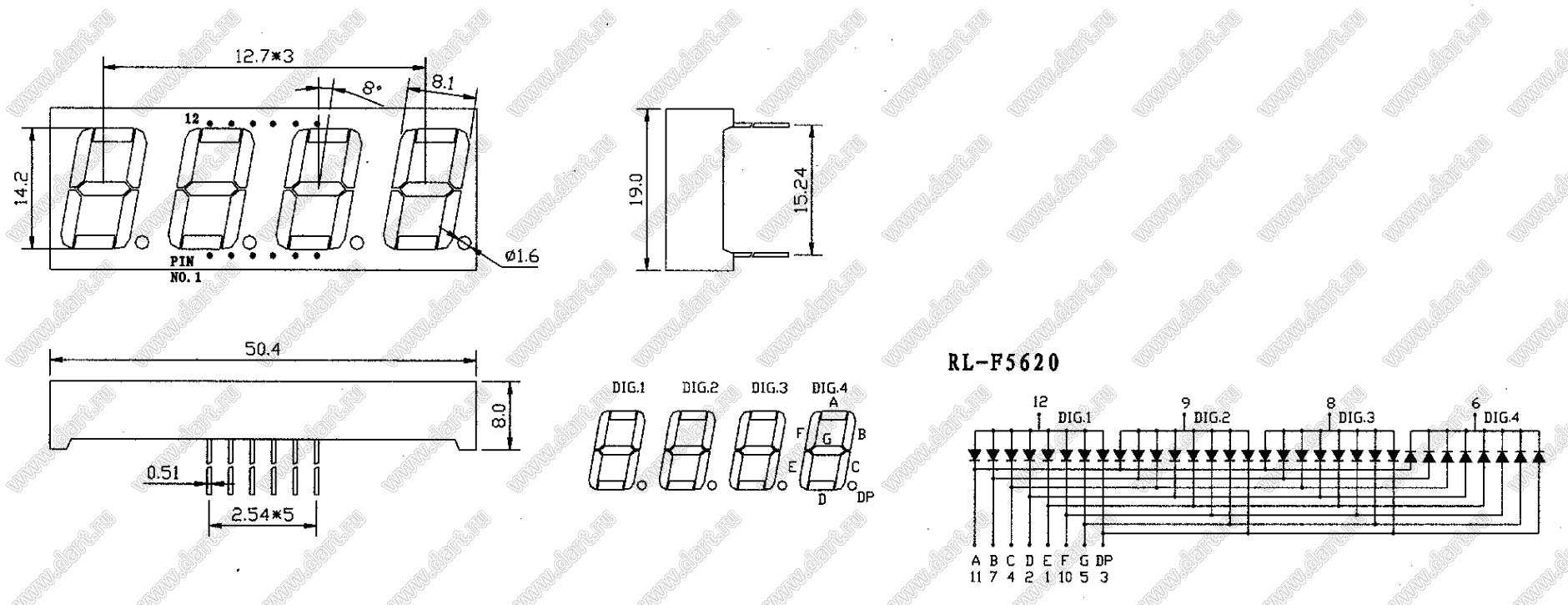 Короб перфорированный rl6 40x40 серый quadro 01134rl