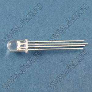 DY-5RGB9SC/C (SS53RGB9SBECY) светодиод полноцветный; D=5мм; 33град.; (ОК)