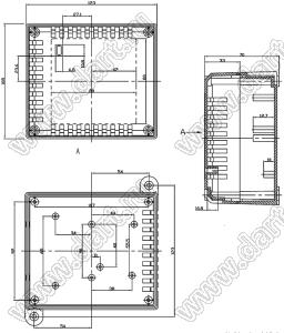 Case 20-50 коробка электрическая соединительная 108x123x70 мм