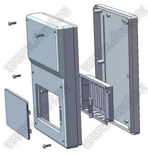 Case 21-151A корпус переносной 190x120x37 мм