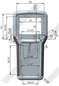 Case 21-147E корпус переносной 207x103x37 мм