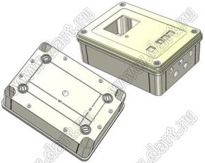 Case 11-98A корпус пластиковый влагозащищенный 180x130x60 мм