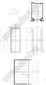 Case 23-27 корпус на DIN-рейку 180x92.4x137.4 мм