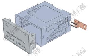 Case 23-134A корпус на DIN-рейку 103x57x113 мм