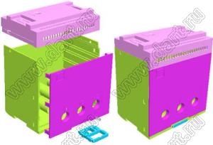 Case 23-113A корпус на DIN-рейку 136x95x152 мм