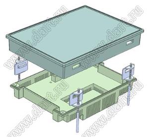 Case 27-47 корпус дисплея 195x145x61 мм; пластик ABS