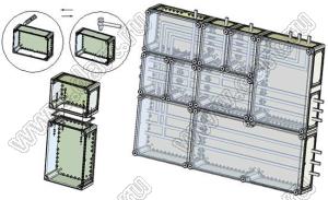 Case 11-20 корпус пластиковый влагозащищенный