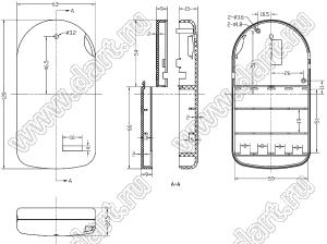 Case 21-56D корпус переносной 120x63x22.5 мм