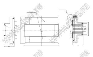 Case 23-15A корпус на DIN-рейку 151x115x45 мм