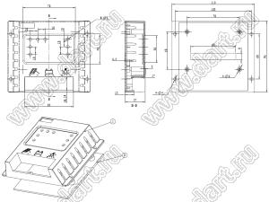 Case 19-61 корпус настенный 110x95x27 мм