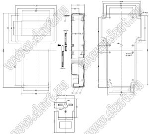 Case 21-22 корпус переносной 236x120x43 мм