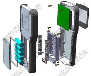 Case 21-147D корпус переносной 207x103x37 мм; пластик ABS