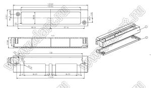 Case 28-139 корпус нестандартный 126x27x18 мм