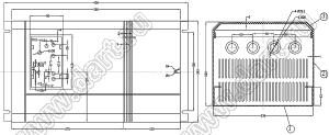 Case 26-1 корпус преобразователя частоты 436x240x200 мм