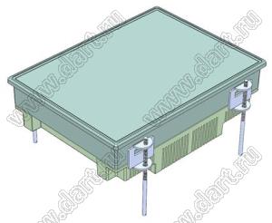 Case 27-47 корпус дисплея 195x145x61 мм; пластик ABS