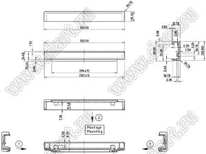 Case 18-44 корпус настольный 123x68x30 мм