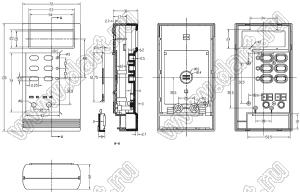 Case 21-1D корпус переносной 135x72x31 мм