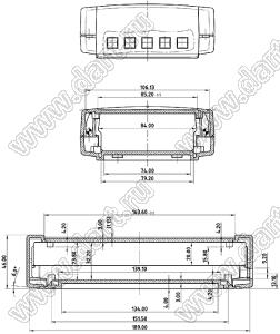 Case 18-42 корпус настольный 194x115x46 мм