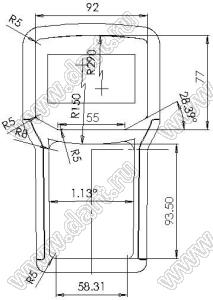 Case 21-157A корпус переносной 204x112x38 мм