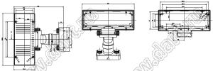 Case 27-5 корпус дисплея 260x47x248 мм