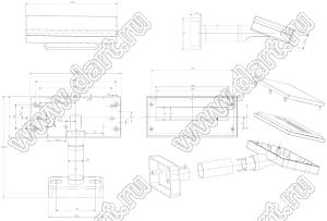 Case 27-7 корпус дисплея 200x33.5x222.8 мм