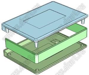 Case 20-99 коробка электрическая соединительная 160x110x30 мм; пластик ABS