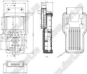 Case 21-92 корпус переносной 120.8x194.8x55.8 мм