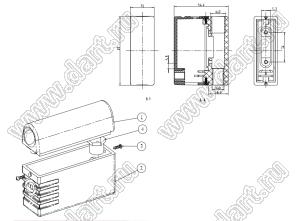 Case 28-148 корпус нестандартный 58x22x46 мм