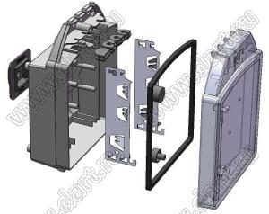 Case 20-89 коробка электрическая соединительная 112x88x42 мм