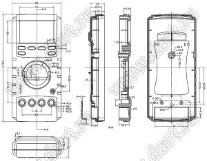 Case 21-81 корпус переносной 80x177x32 мм