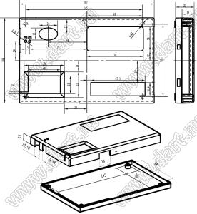 Case 21-62 корпус переносной 167x106x23 мм