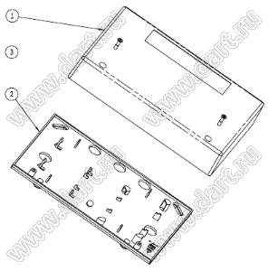 Case 19-57 корпус настенный 230x155x46 мм