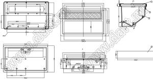 Case 18-13 корпус настольный 320x196x161 мм