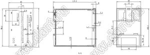 Case 23-129A корпус на DIN-рейку 103x65x113 мм