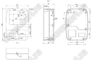 Case 21-107 корпус переносной 120x85x41 мм