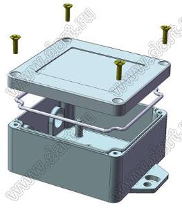 Case 11-92 корпус пластиковый влагозащищенный 76x70x39 мм