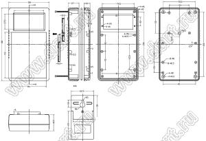 Case 21-20 корпус переносной 180x100x40.5 мм