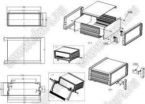 Case 19-4 корпус настенный 258x102x80/100/120 мм