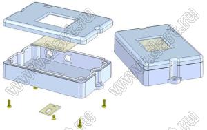 Case 19-45 корпус настенный 130x88x32 мм