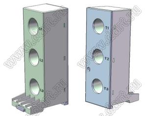 Case 23-130 корпус на DIN-рейку 60x45x127 мм