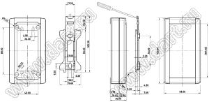 Case 18-44 корпус настольный 123x68x30 мм