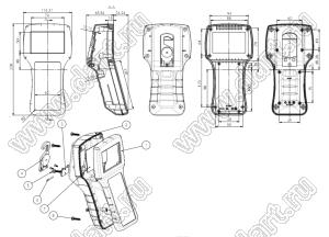 Case 21-129 корпус переносной 220x116x100 мм