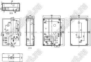 Case 19-19 корпус настенный 140.5x90.5x41.5 мм