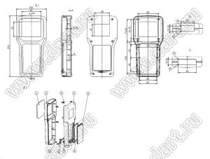 Case 21-147 корпус переносной 204x100x35 мм