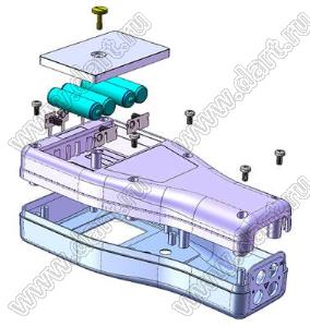 Case 21-131A корпус переносной 220x105x52 мм