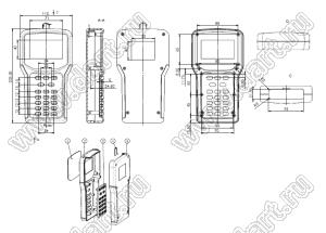 Case 21-157B корпус переносной 204x112x38 мм