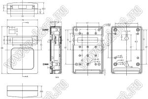 Case 21-33 корпус переносной 120x78x28.5 мм