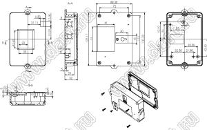 Case 19-45 корпус настенный 130x88x32 мм